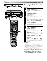 Preview for 50 page of JVC HR-DVS2U Instructions Manual