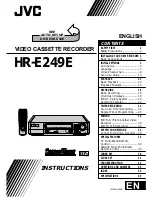 JVC HR-E249E Instructions Manual preview