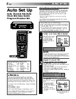 Preview for 4 page of JVC HR-E249E Instructions Manual