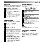 Preview for 15 page of JVC HR-E249E Instructions Manual