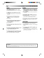 Preview for 34 page of JVC HR-J238E Instructions Manual