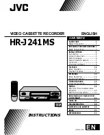 JVC HR-J241MS Instructions Manual preview