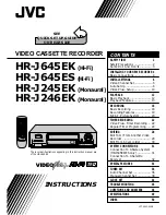 JVC HR-J245EA Instructions Manual preview