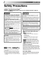 Preview for 2 page of JVC HR-J245EA Instructions Manual