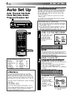 Preview for 4 page of JVC HR-J248E Instructions Manual