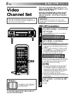 Preview for 8 page of JVC HR-J248E Instructions Manual