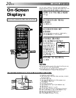 Предварительный просмотр 20 страницы JVC HR-J248E Instructions Manual