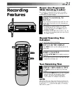 Предварительный просмотр 21 страницы JVC HR-J248E Instructions Manual