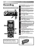 Предварительный просмотр 12 страницы JVC HR-J255E Instructions Manual