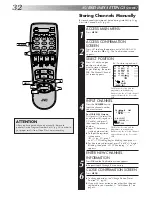 Предварительный просмотр 32 страницы JVC HR-J255E Instructions Manual