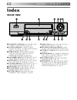 Предварительный просмотр 42 страницы JVC HR-J255E Instructions Manual