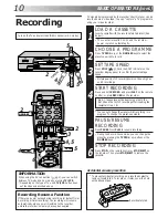 Preview for 10 page of JVC HR-J260EK Instructions Manual