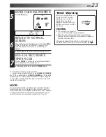 Preview for 23 page of JVC HR-J260EU Instructions Manual