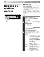 Preview for 12 page of JVC HR-J260MS (French) Mode D'Emploi