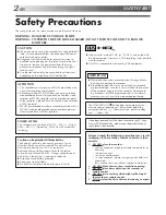 Preview for 2 page of JVC HR-J271MS Instructions Manual