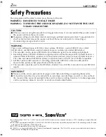 Preview for 2 page of JVC HR-J280 Instructions Manual