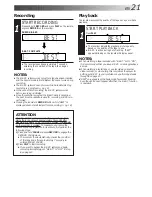 Preview for 21 page of JVC HR-J313EU Instructions Manual