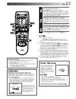 Preview for 23 page of JVC HR-J313EU Instructions Manual