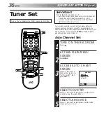 Preview for 36 page of JVC HR-J313EU Instructions Manual