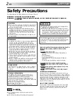 Preview for 2 page of JVC HR-J347EM Instructions Manual