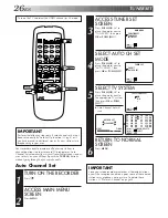 Предварительный просмотр 26 страницы JVC HR-J351EM Instructions Manual