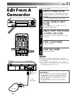 Предварительный просмотр 31 страницы JVC HR-J371EM Instructions Manual