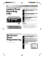 Preview for 26 page of JVC HR-J433U Instructions Manual