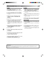 Preview for 37 page of JVC HR-J433U Instructions Manual