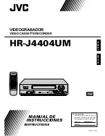 Preview for 1 page of JVC HR-J4404UM Instructions Manual