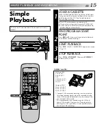 Preview for 15 page of JVC HR-J443U Instructions Manual