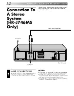 Preview for 12 page of JVC HR-J449MS Instructions Manual