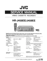 Preview for 1 page of JVC HR-J458EE Service Manual