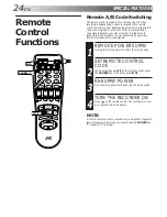 Preview for 24 page of JVC HR-J461MS Instructions Manual