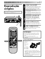 Preview for 11 page of JVC HR-J474M (Portuguese) Instructions Manual