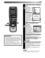 Предварительный просмотр 39 страницы JVC HR-J548E Instructions Manual