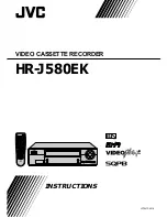 Preview for 1 page of JVC HR-J580EK Instructions Manual