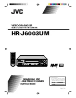 JVC HR-J6003UM Instructions Manual preview