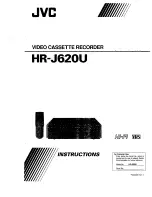 JVC HR-J620U Instructions Manual preview