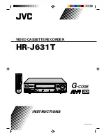 JVC HR-J631T Instructions Manual preview