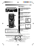 Preview for 19 page of JVC HR-J633U Instructions Manual