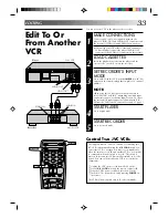 Preview for 33 page of JVC HR-J633U Instructions Manual