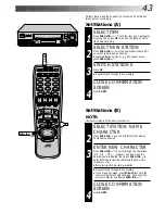 Предварительный просмотр 43 страницы JVC HR-J635EK Instructions Manual