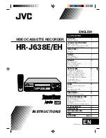 JVC HR-J638E Instructions Manual preview