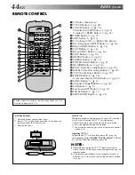 Preview for 44 page of JVC HR-J642U Instructions Manual