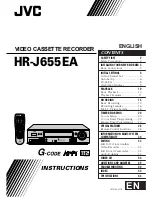 Preview for 1 page of JVC HR-J655EA Instructions Manual