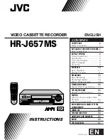 JVC HR-J657MS Instructions Manual preview