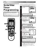 Предварительный просмотр 20 страницы JVC HR-J658E Instructions Manual