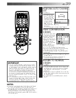 Preview for 39 page of JVC HR-J658E Instructions Manual