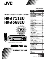 JVC HR-J668EU Instructions Manual preview