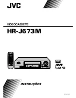 Preview for 1 page of JVC HR-J673M (Portuguese) Instructions Manual